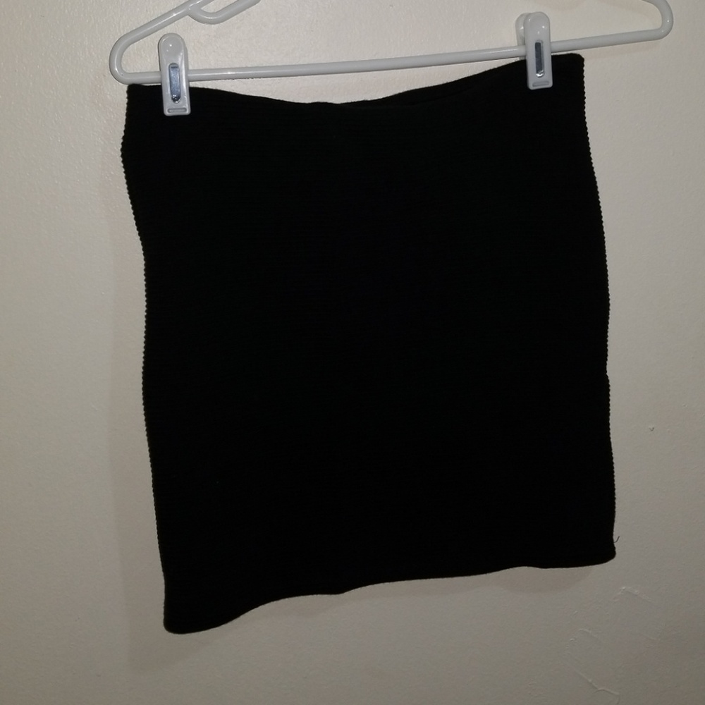 Ribbed Bodycon Skirt